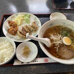 龍泉 - 私の注文したBラーメンセット880円。