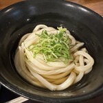 手打ちうどん 釜や - ミニ天丼とかけうどん