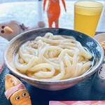 Eco Land Utazu - かけうどん(1玉) 200円
                      ボリュームありますよ◎