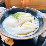 めりけんや - とろ玉ぶっかけうどん(冷)小 460円