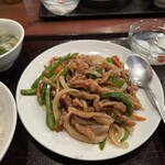 Asahiya - 青椒肉絲定食