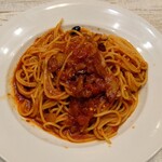 Capricciosa Ion Itabashi Shopping Center Ten - トマトとにんにくのスパゲティ