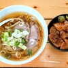 ら～めん山家 - 料理写真:ランチＡセット(醤油ラーメン+ミニ豚丼)