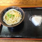 めりけんや - かけうどん、ツナおにぎり(*‘ω‘ *)