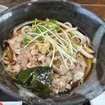 玉扇 - 肉うどん