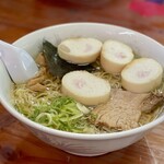 Ibuki - 元祖いぶきのラーメン麩増し大盛り。