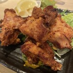 Refresh Dining KOO - からあげ。美味いけど手羽元揚げが好きだった。