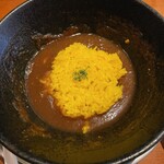 インド料理 チュリヤカナック - ライス投入