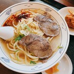 Sichuan Ranshu Ramen Gyuou Honjin Ekimae Ten - 麺は三角麺（8番）です