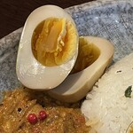 カリーみよし - 煮たまごスパイス漬け