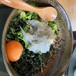 しらす屋ゆあさ湾 則種 - しらす丼アップ