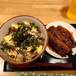 Shokudonka Hatchi - お任せ定食(うなぎ) 2,000円(税込)。