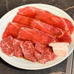 Korean Hai Fujisawa Ten - 黒毛和牛と韓杯ハラミランチ 150ｇ