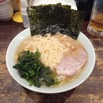 らーめん家 政 - 豚骨醤油ラーメン