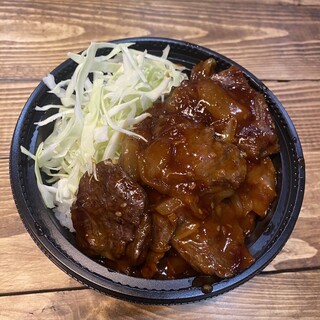 yougan yakiniku izakaya burubea - ハラミ丼(弁当)