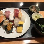 Nikko Zushi - にぎりランチ　1130円