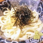 Udon Onigashima - 温かいぶっかけうどん