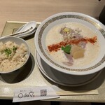 鯛白湯らーめん ○de▽ - 