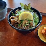 国産黒毛和牛 綾川牧場 - 和牛おろしポン酢丼（小）