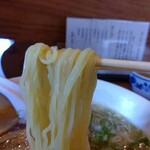 中村そば店 - 麺 リフト