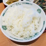 日高屋 - ご飯の炊きあがりも良好♫