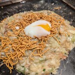 Taishu Izakaya Monja Sakaba Dashiya Shinjuku Kabukicho Sakuradori Ten - ネギ温玉ベビースターもんじゃ