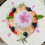 Li-Li CAFE - 料理写真:ブルーベリーヨーグルトムース