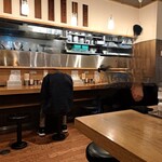 Tsukemen Sakurazaka - 店内カウンター席