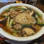 中華dining天鳳 - シイタケ麺