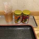 Asakusabashi Hyaku Soba - 八幡屋七味と一味が嬉しい