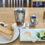 CAFE LE PIN Oobu Ten - アイスコーヒー ＋Bモーニング