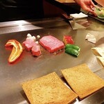 Miyazaki Ushi Teppanyaki Steak Shinsaibashi Miyachiku Miyazaki Kan - 