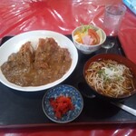 Soba Dokoro Honjin Hon Ten - カツカレー定食700円