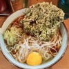 Monju Kawagoe Home Ten - 春菊天そば＋生玉子(480円＋50円)