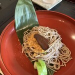 からすみ蕎麦 月と松 - からすみ蕎麦