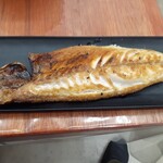 Kamiyama Sengyo Ten - とろサバ塩焼き350円