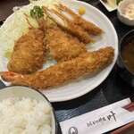 とんかつ 叶 - シーフード定食