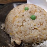 新華園本店 - チャーシューゴロゴロの半チャーハン！