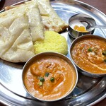 Namaste Himal - 2種類カレーセット 950円