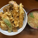 天三 - 季節の天丼とお椀