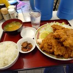 Shofukutei - 若鶏からあげ（５個）定食