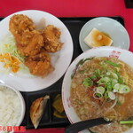 Yokohama Hanten Suzuka Ten - 唐揚げセット（ラーメン変更）　780円(税込)