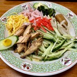 日の丸ラーメン - 料理写真:冷やし中華