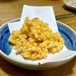 呑ひゃら - 玉蜀黍かき揚げ