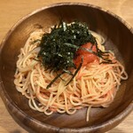 Spaghetti Shokudo Hajime - 明太子とイカのスパゲッティー