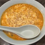 New Tantanmen Kawaguchi Ten - トッピング玉子ダブル