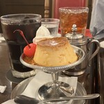 奈良珈琲館YC - 料理写真:アイスコーヒー&プリン