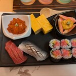 Umai Sushi Kan Bekkan Sushimasa - 桔梗二皿