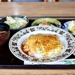 あいかむ - 料理写真:日替わりランチ・天津飯