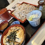 Teuchi Soba Yoshida Ya - かつ丼セット